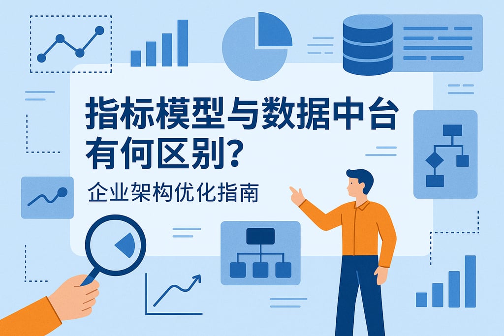 指标模型与数据中台有何区别？企业架构优化指南