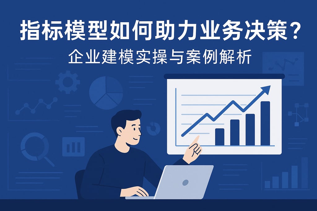 指标模型如何助力业务决策？企业建模实操与案例解析