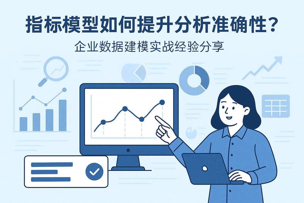 指标模型如何提升分析准确性？企业数据建模实战经验分享