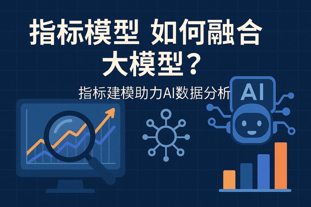 指标模型如何融合大模型？指标建模助力AI数据分析