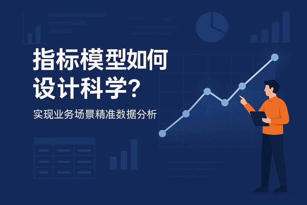 指标模型如何设计科学？实现业务场景精准数据分析