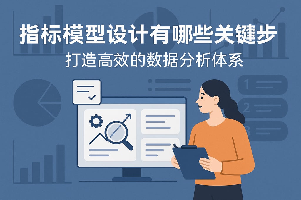 指标模型设计有哪些关键步骤？打造高效的数据分析体系