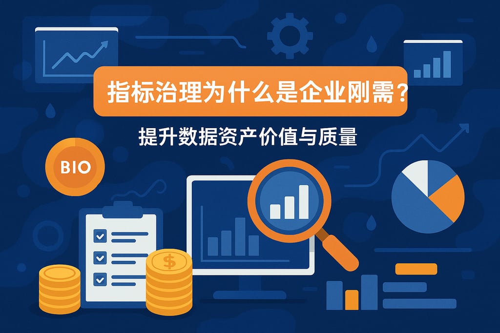 指标治理为什么是企业刚需？提升数据资产价值与质量