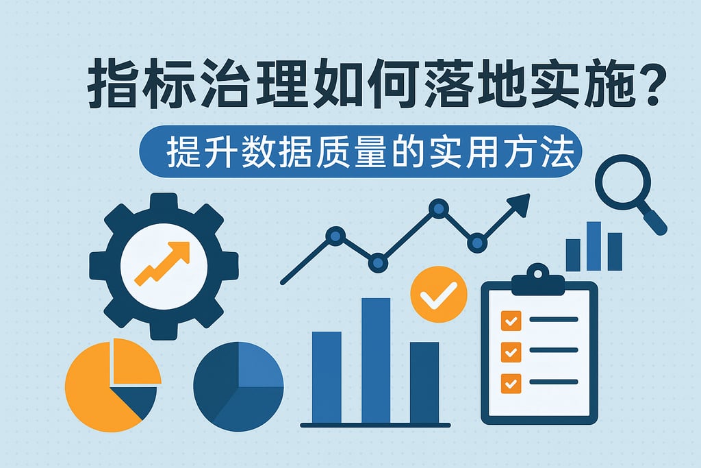 指标治理如何落地实施？提升数据质量的实用方法