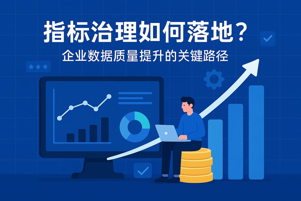 指标治理如何落地？企业数据质量提升的关键路径