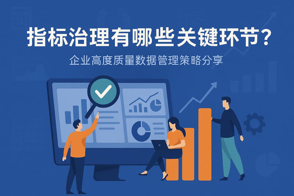 指标治理有哪些关键环节？企业高质量数据管理策略分享