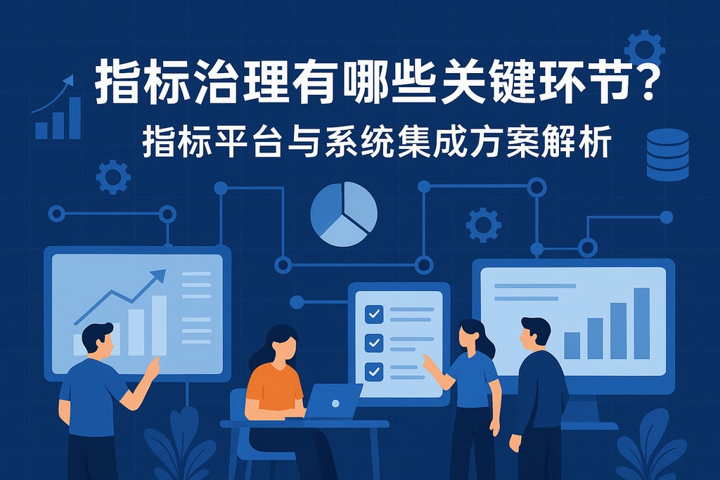 指标治理有哪些关键环节？指标平台与系统集成方案解析