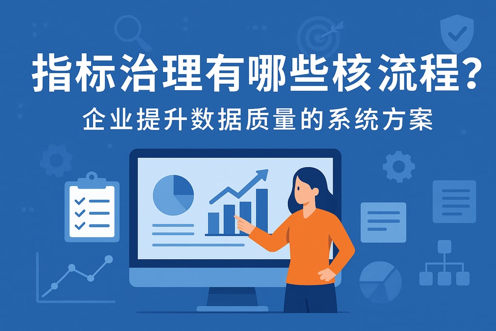 指标治理有哪些核心流程？企业提升数据质量的系统方案