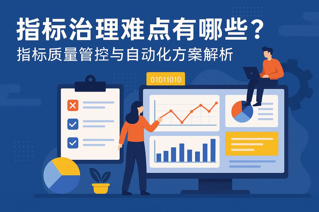 指标治理难点有哪些？指标质量管控与自动化方案解析