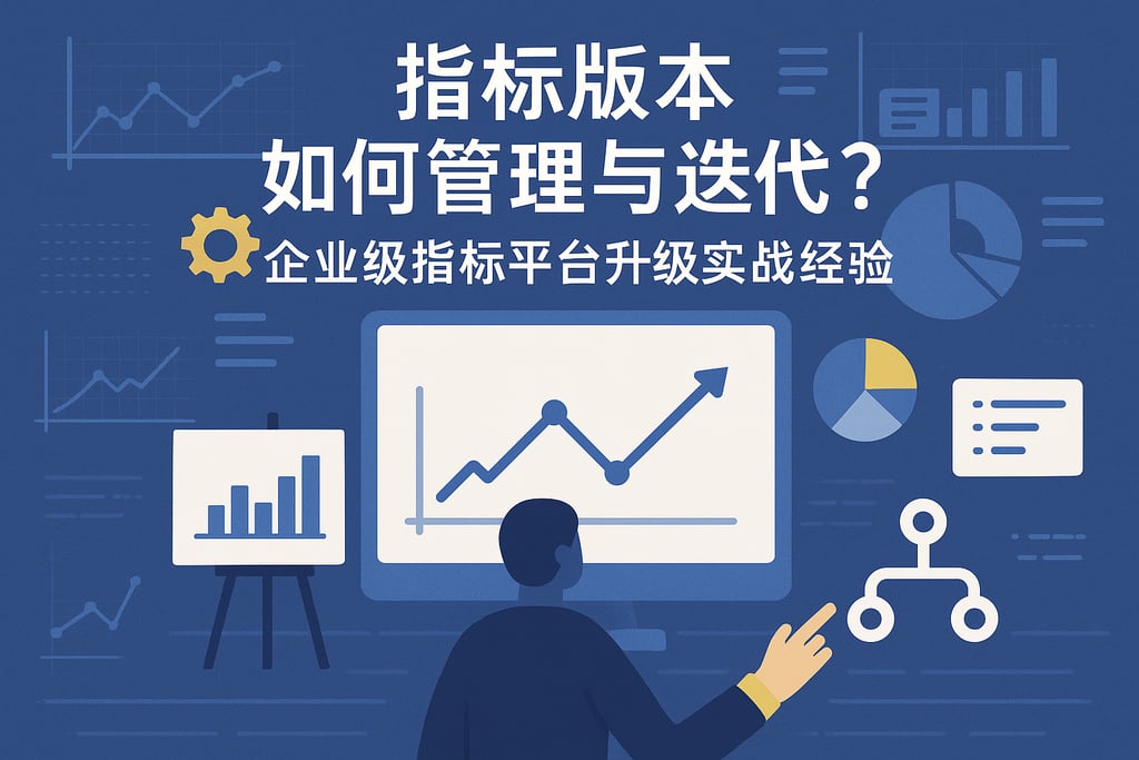 指标版本如何管理与迭代？企业级指标平台升级实战经验