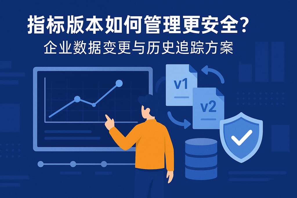 指标版本如何管理更安全？企业数据变更与历史追踪方案