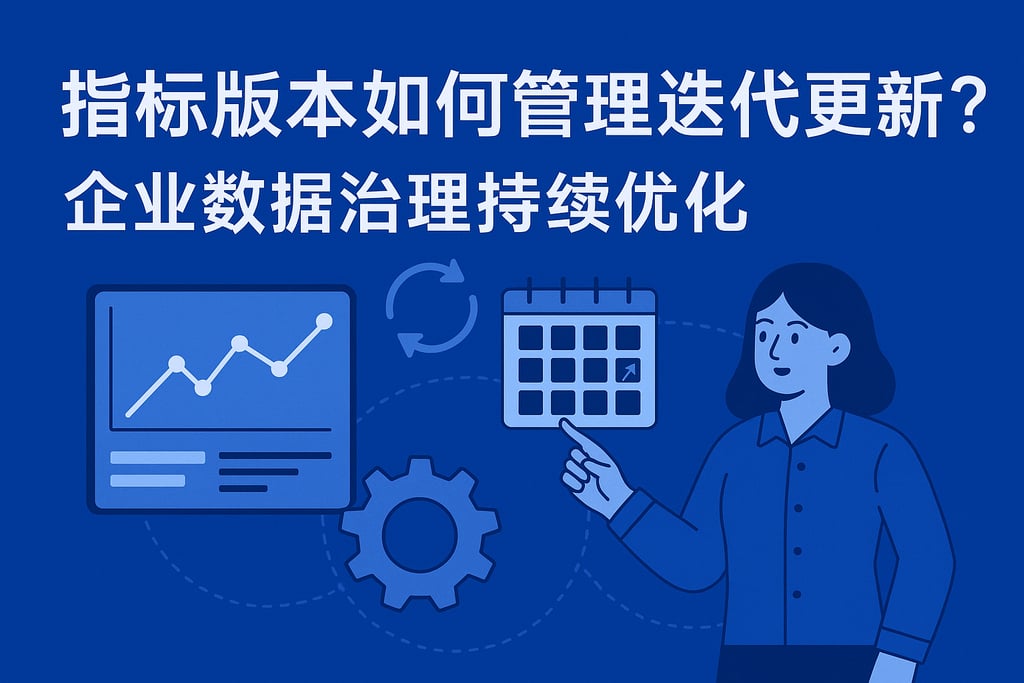 指标版本如何管理迭代更新？企业数据治理持续优化