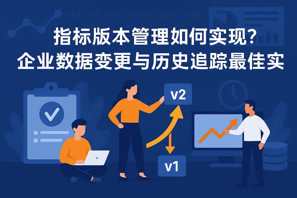 指标版本管理如何实现？企业数据变更与历史追踪最佳实践