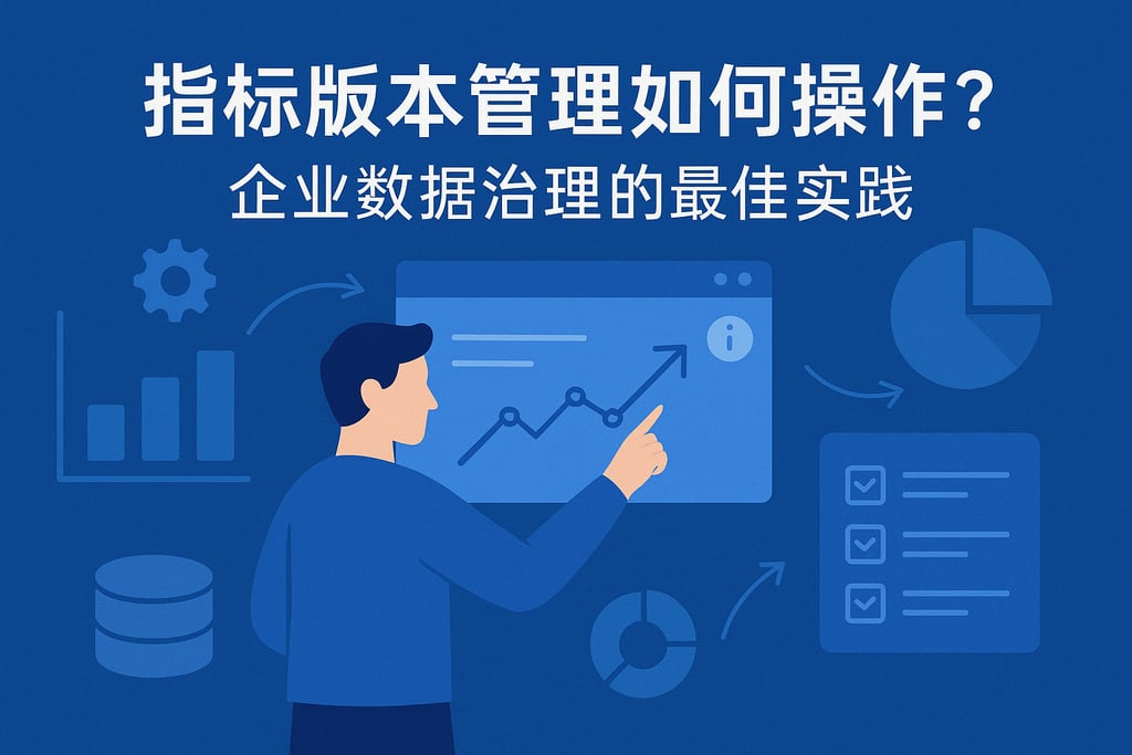 指标版本管理如何操作？企业数据治理的最佳实践