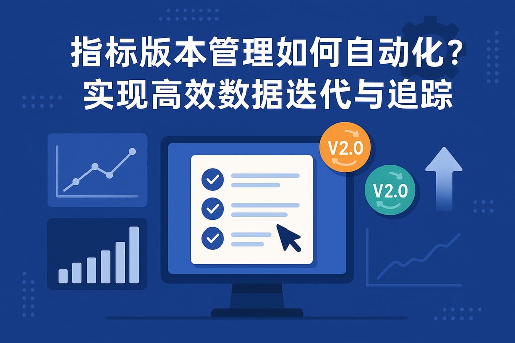 指标版本管理如何自动化？实现高效数据迭代与追踪