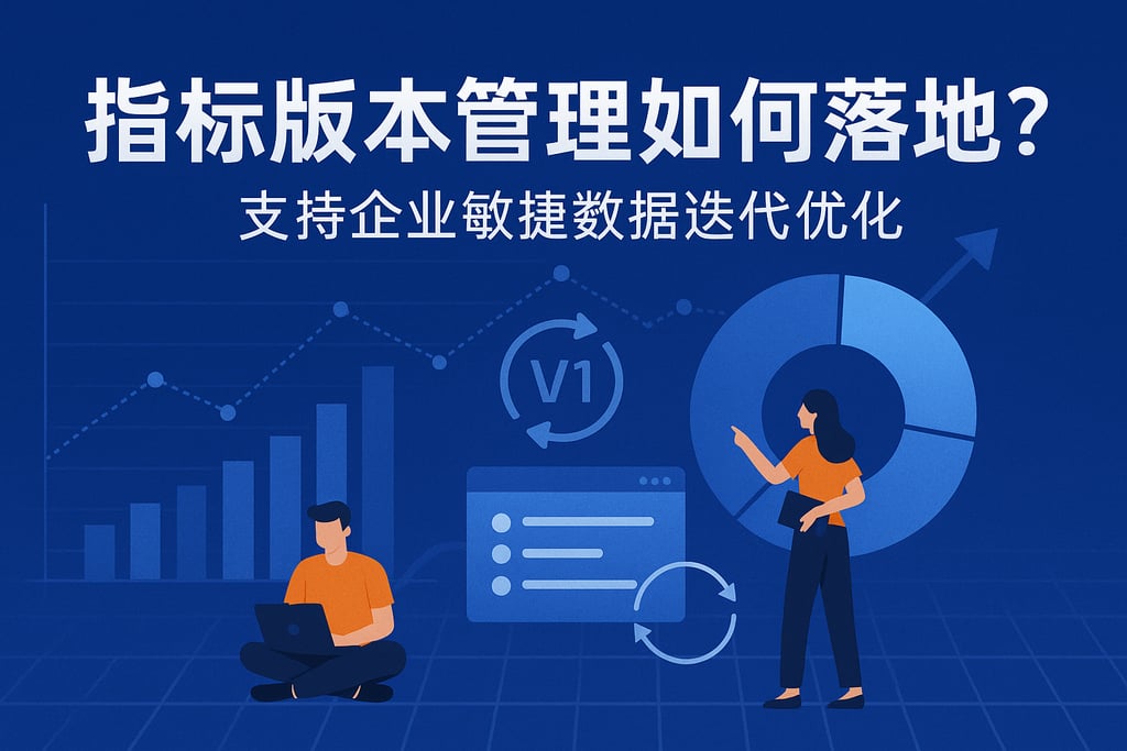 指标版本管理如何落地？支持企业敏捷数据迭代优化