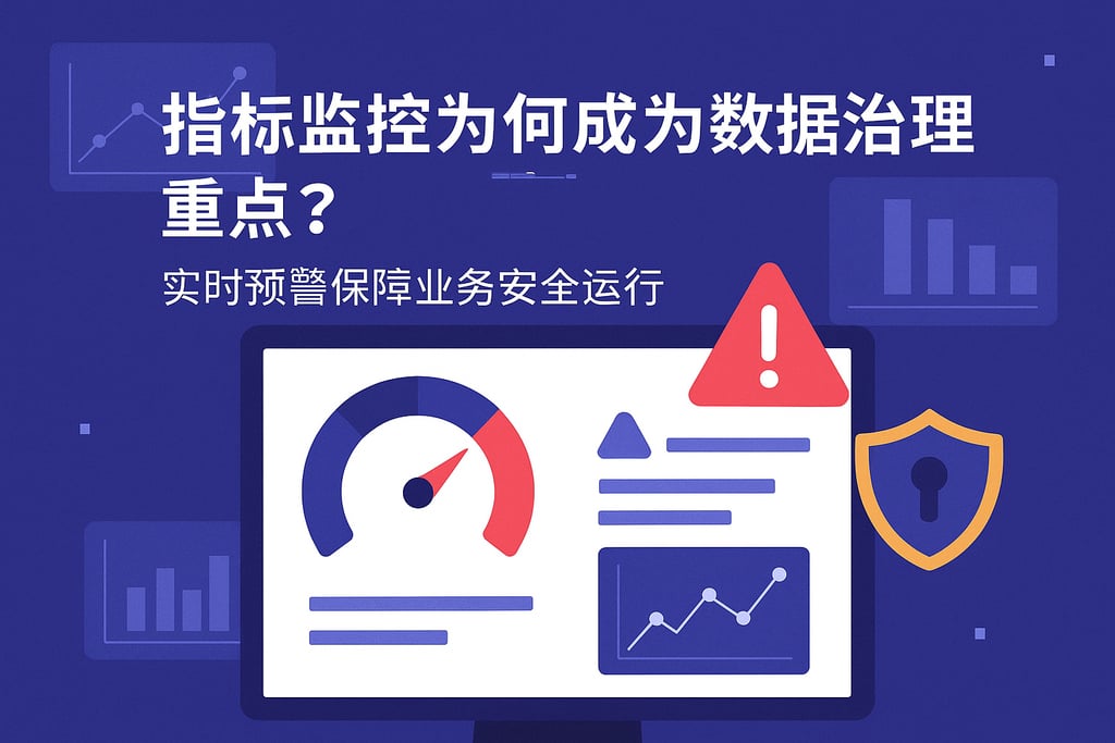 指标监控为何成为数据治理重点？实时预警保障业务安全运行