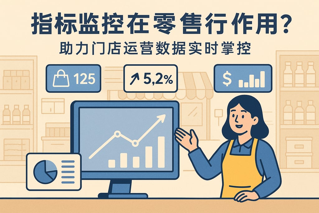 指标监控在零售行业有何作用？助力门店运营数据实时掌控