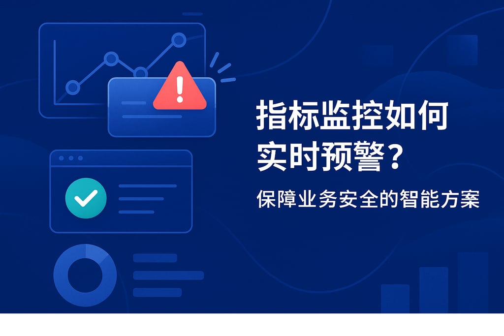 指标监控如何实时预警？保障业务安全的智能方案