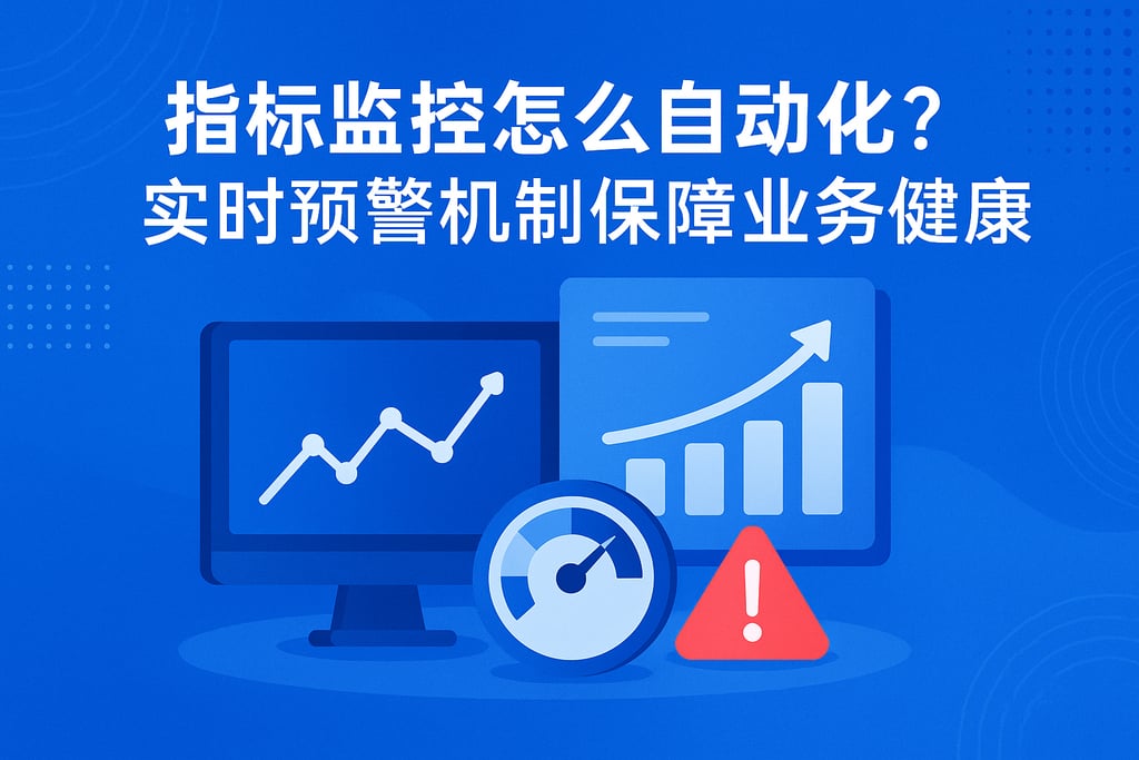 指标监控怎么自动化？实时预警机制保障业务健康