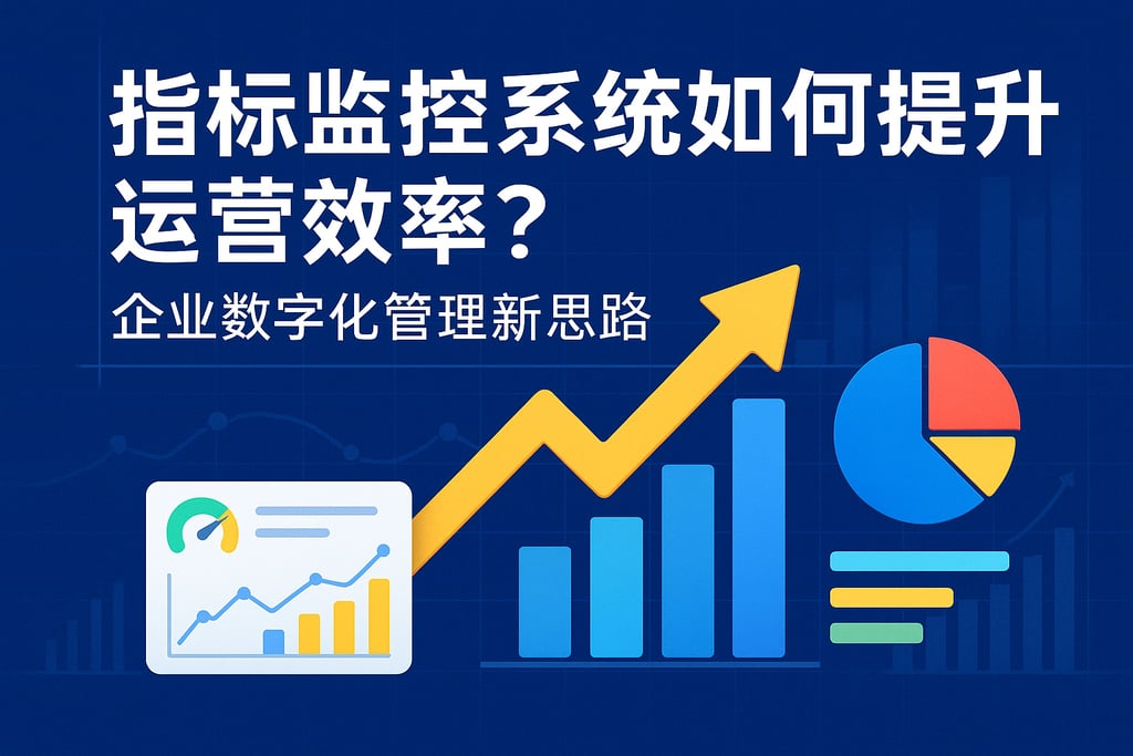指标监控系统如何提升运营效率？企业数字化管理新思路