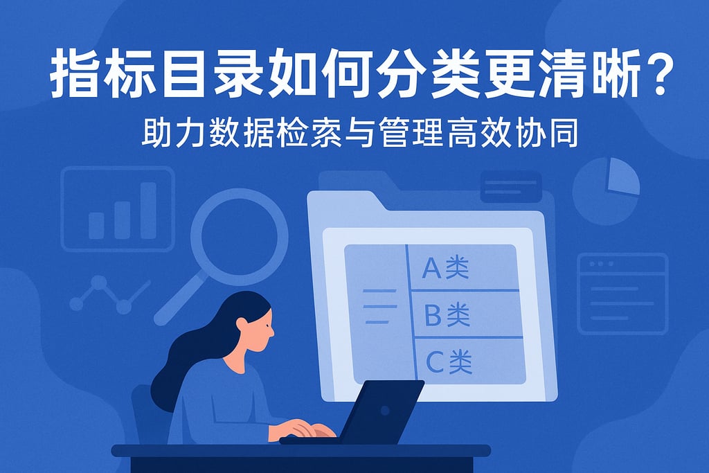 指标目录如何分类更清晰？助力数据检索与管理高效协同