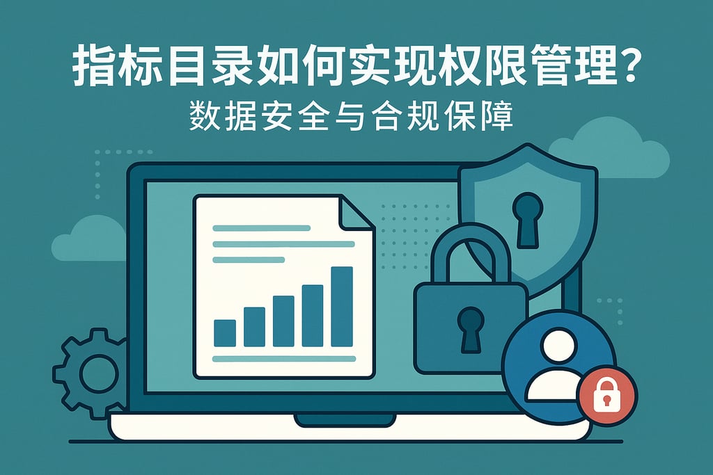 指标目录如何实现权限管理？数据安全与合规保障