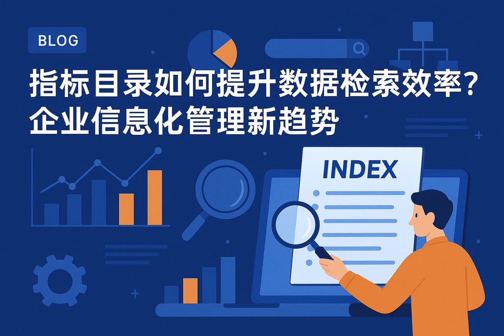 指标目录如何提升数据检索效率？企业信息化管理新趋势