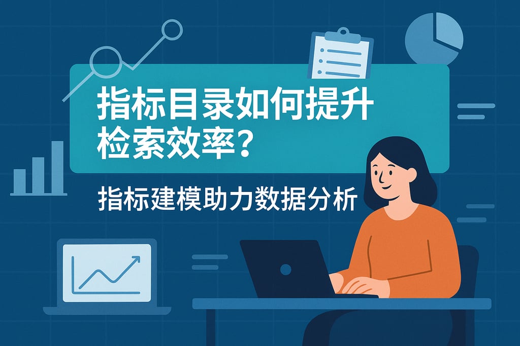 指标目录如何提升检索效率？指标建模助力数据分析