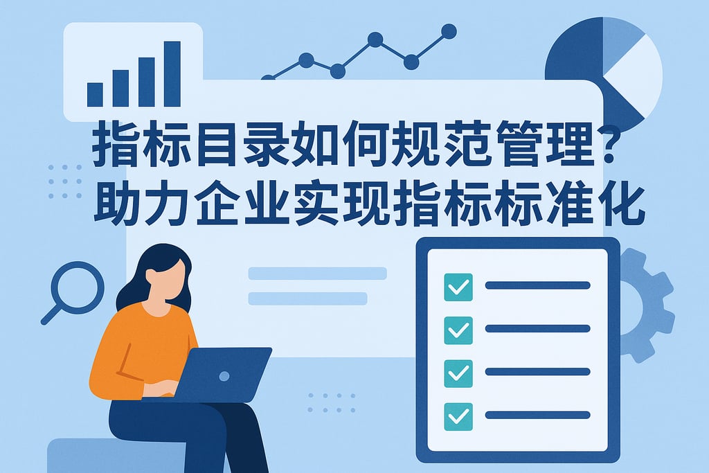 指标目录如何规范管理？助力企业实现指标标准化