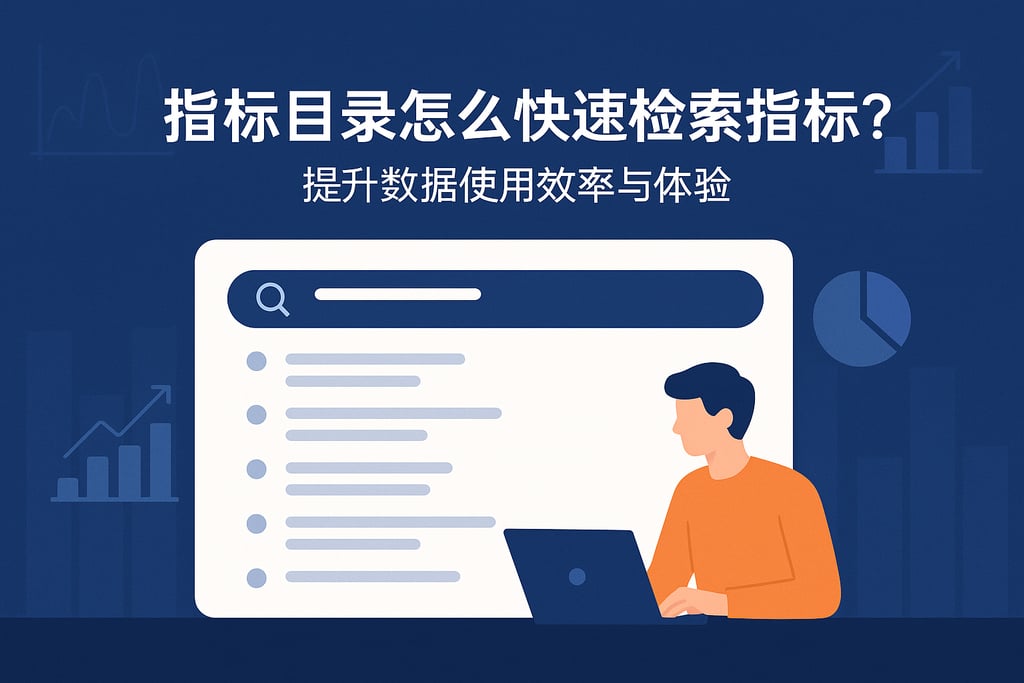 指标目录怎么快速检索指标？提升数据使用效率与体验