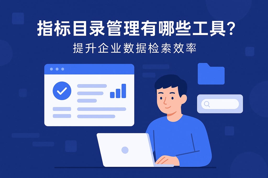 指标目录管理有哪些工具？提升企业数据检索效率
