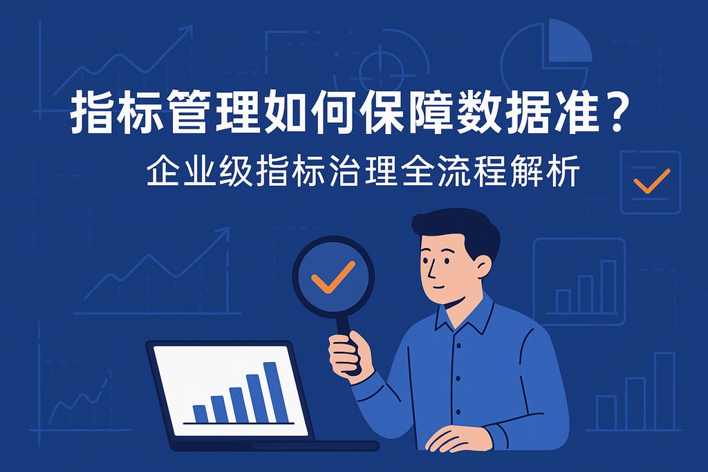 指标管理如何保障数据准确？企业级指标治理全流程解析