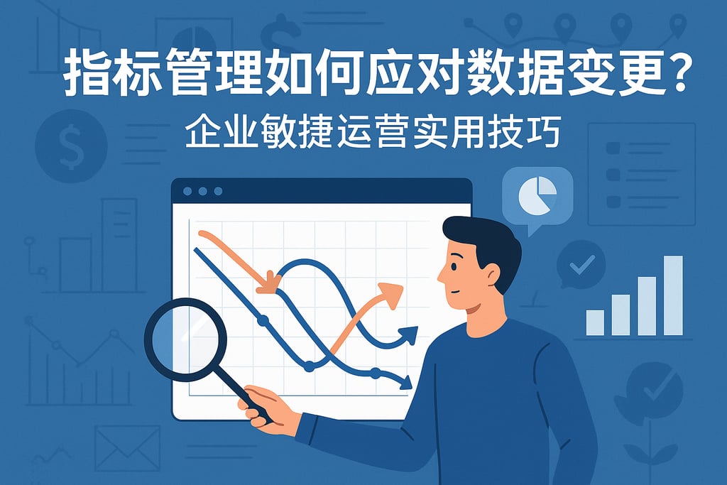 指标管理如何应对数据变更？企业敏捷运营实用技巧