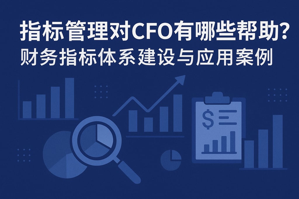 指标管理对CFO有哪些帮助？财务指标体系建设与应用案例