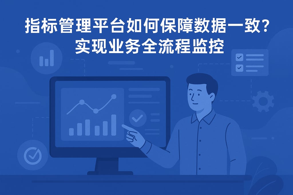 指标管理平台如何保障数据一致性？实现业务全流程监控