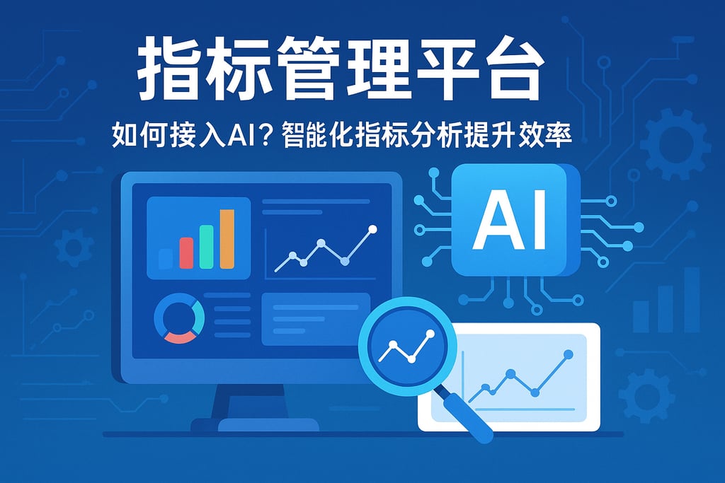 指标管理平台如何接入AI？智能化指标分析提升效率