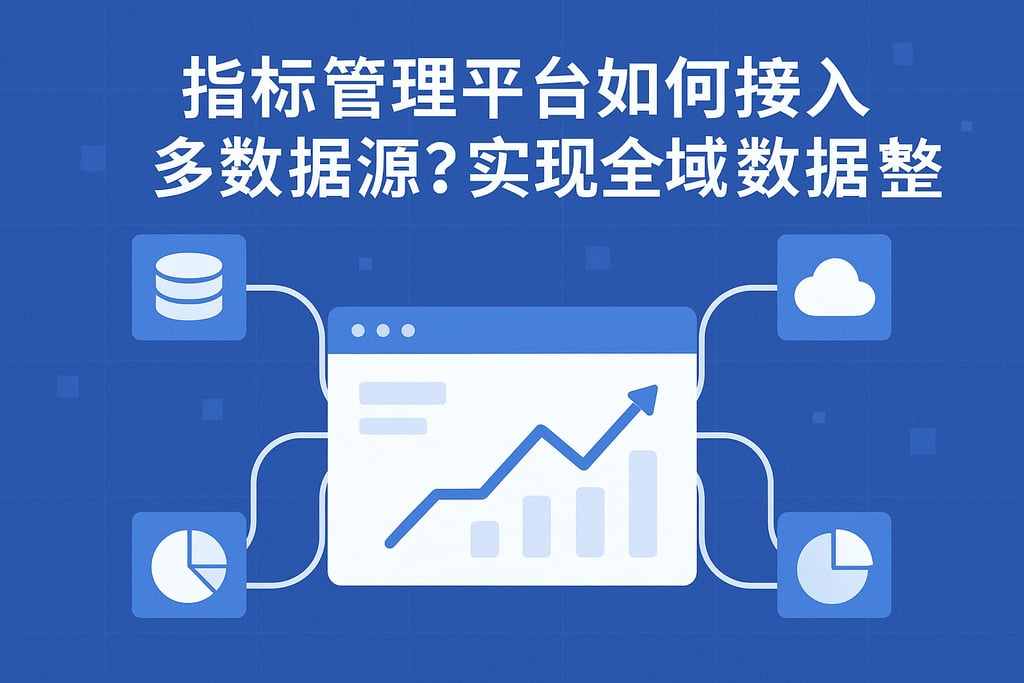 指标管理平台如何接入多数据源？实现全域数据整合