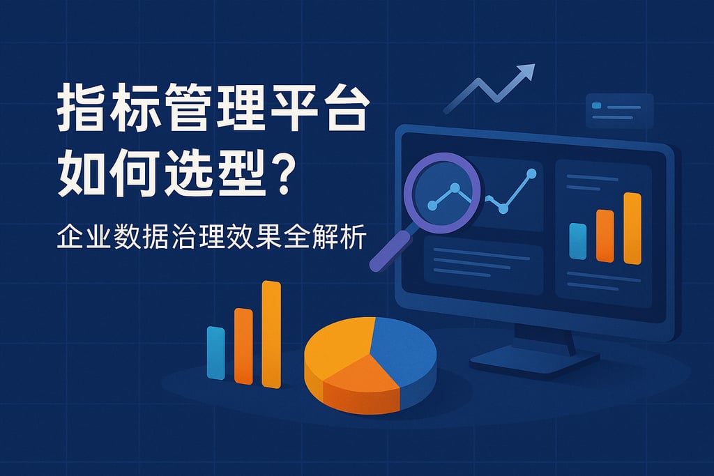 指标管理平台如何选型？企业数据治理效果全解析
