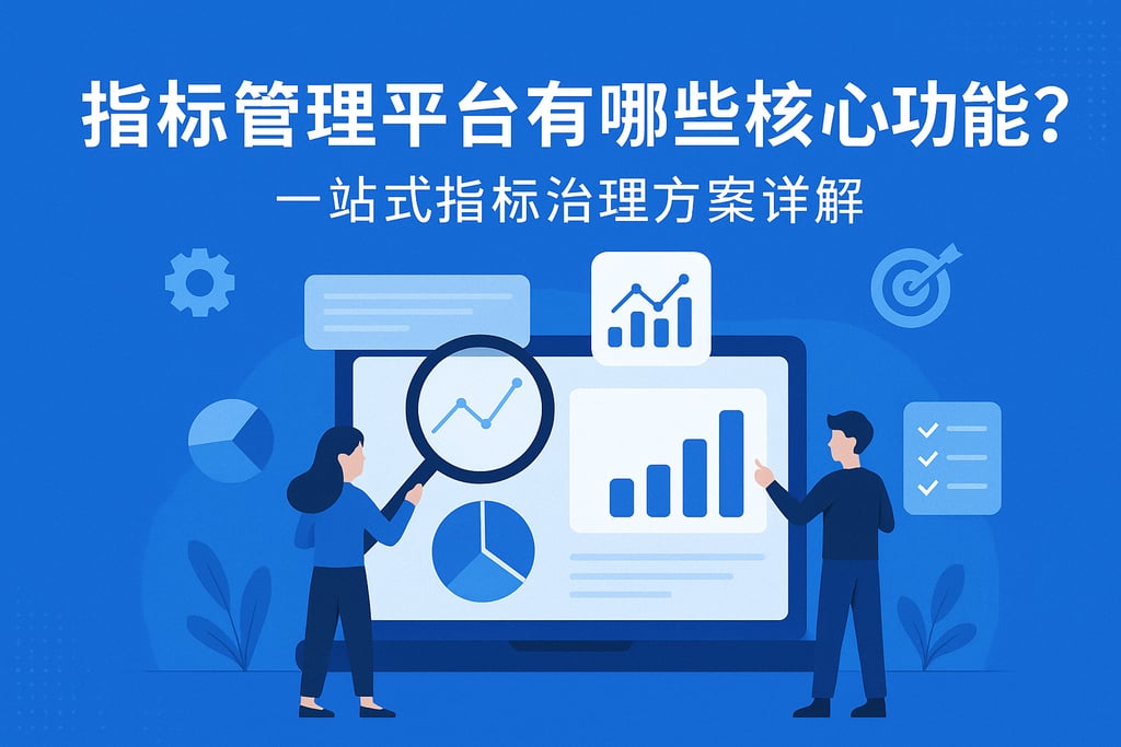 指标管理平台有哪些核心功能？一站式指标治理方案详解