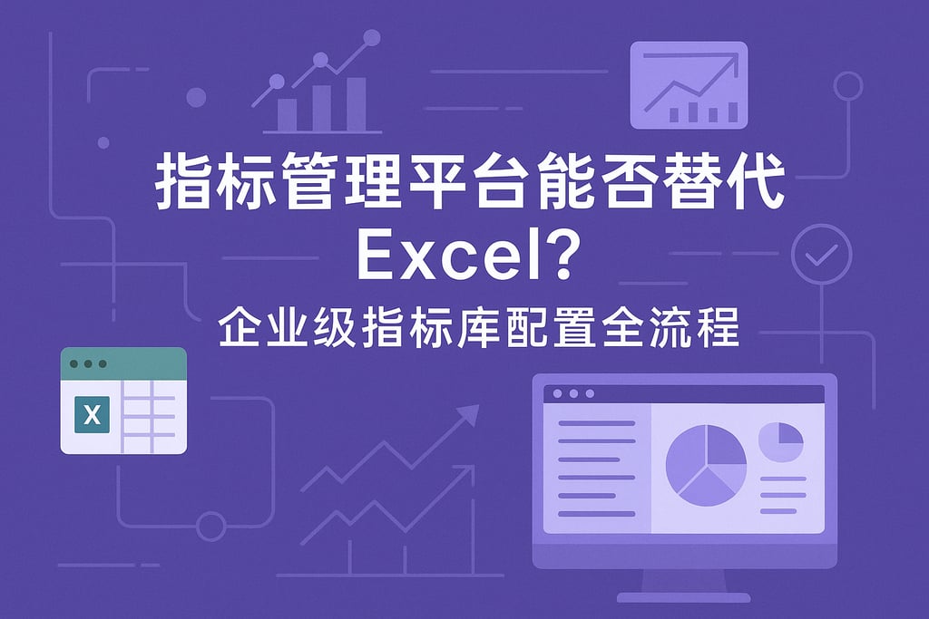 指标管理平台能否替代Excel？企业级指标库配置全流程