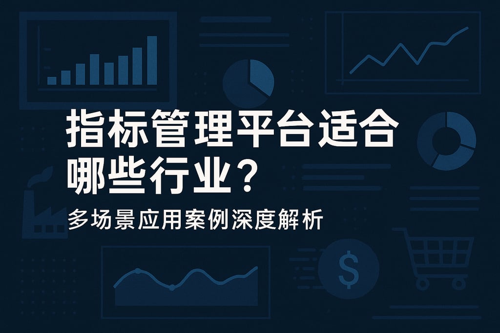 指标管理平台适合哪些行业？多场景应用案例深度解析
