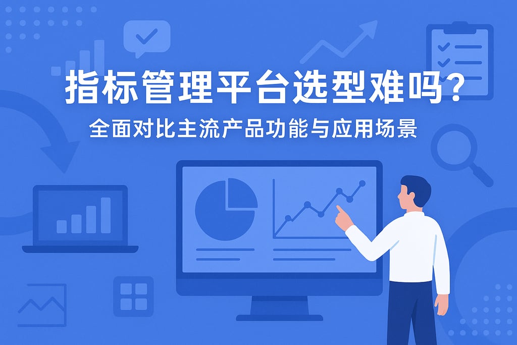 指标管理平台选型难吗？全面对比主流产品功能与应用场景