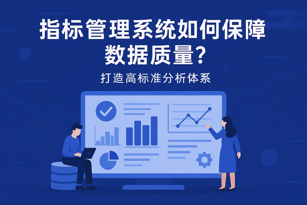 指标管理系统如何保障数据质量？打造高标准分析体系