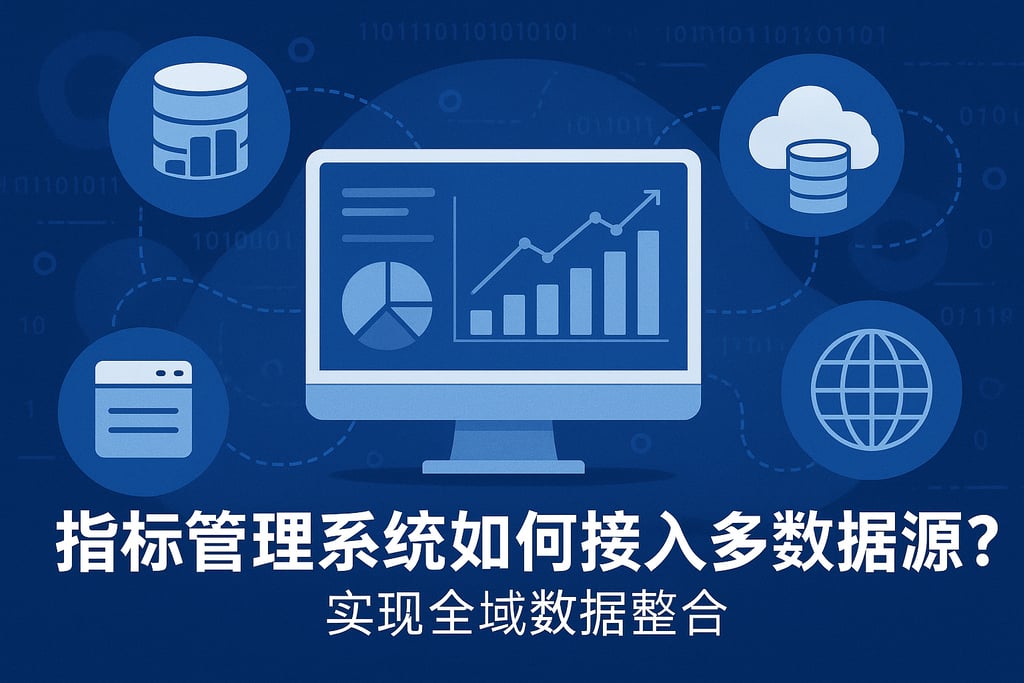 指标管理系统如何接入多数据源？实现全域数据整合