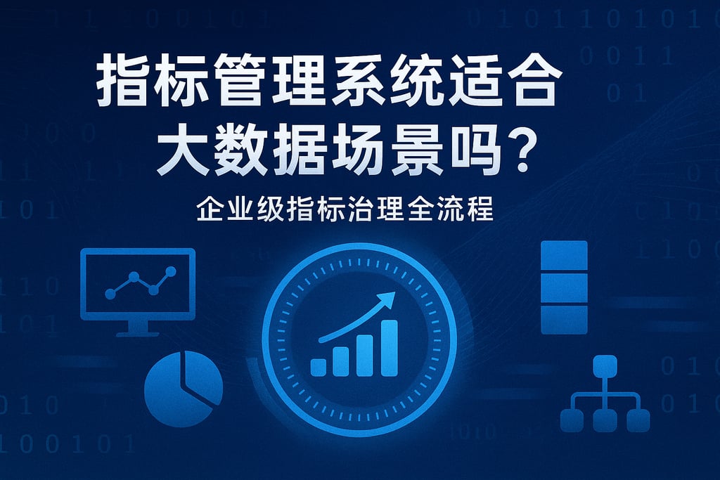 指标管理系统是否适合大数据场景？企业级指标治理全流程