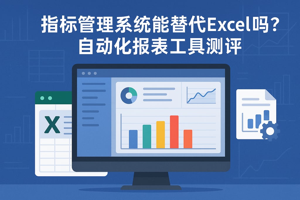 指标管理系统能替代Excel吗？自动化报表工具测评