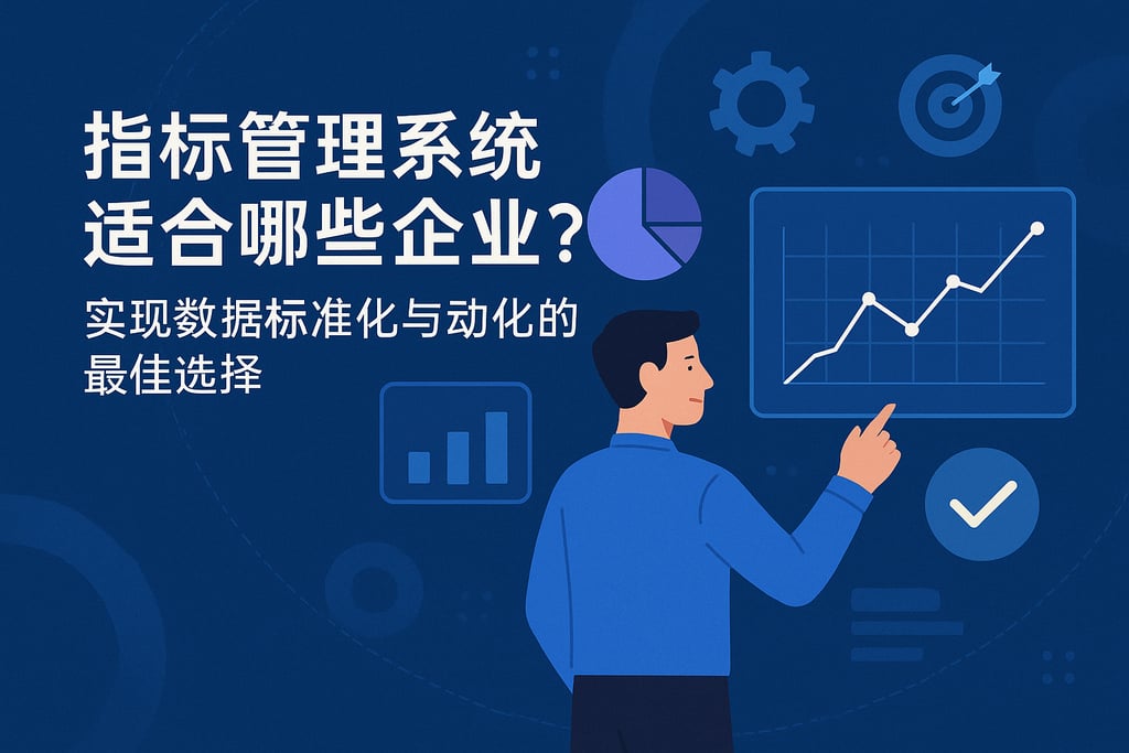 指标管理系统适合哪些企业？实现数据标准化与自动化的最佳选择