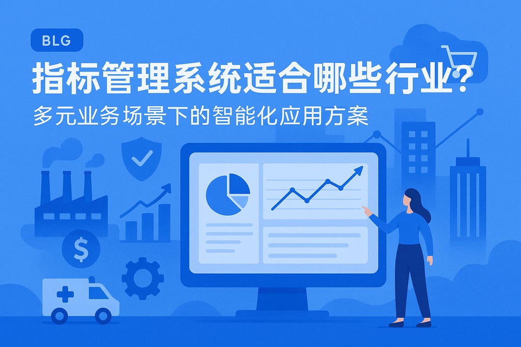 指标管理系统适合哪些行业？多元业务场景下的智能化应用方案