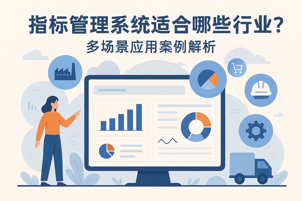 指标管理系统适合哪些行业？多场景应用案例解析